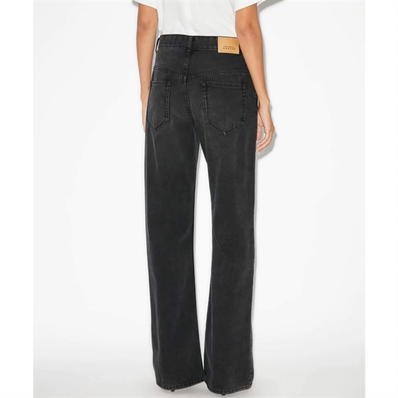 Isabel Marant Belvira Jeans, Faded Black